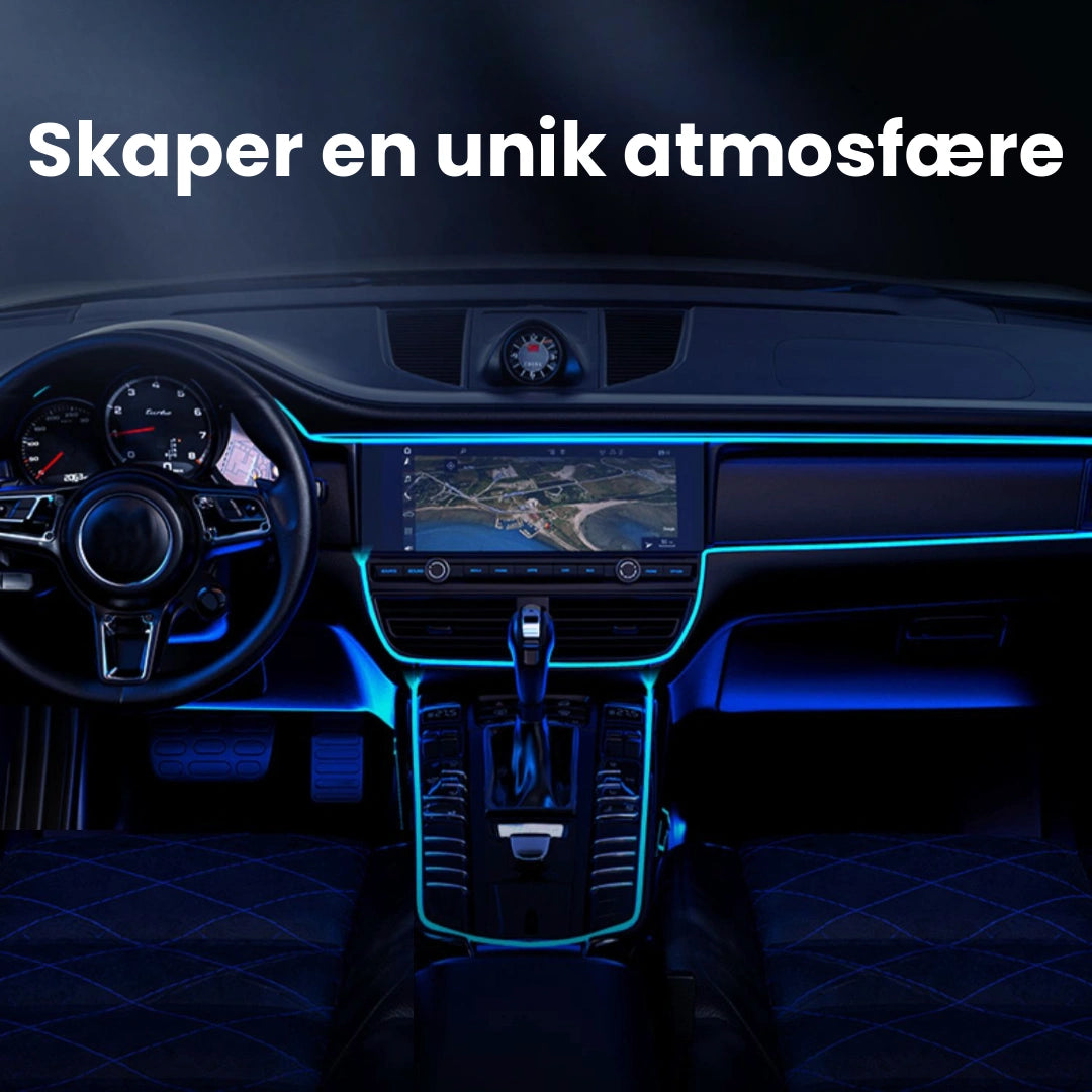 Kuttbar LED-stripe bil