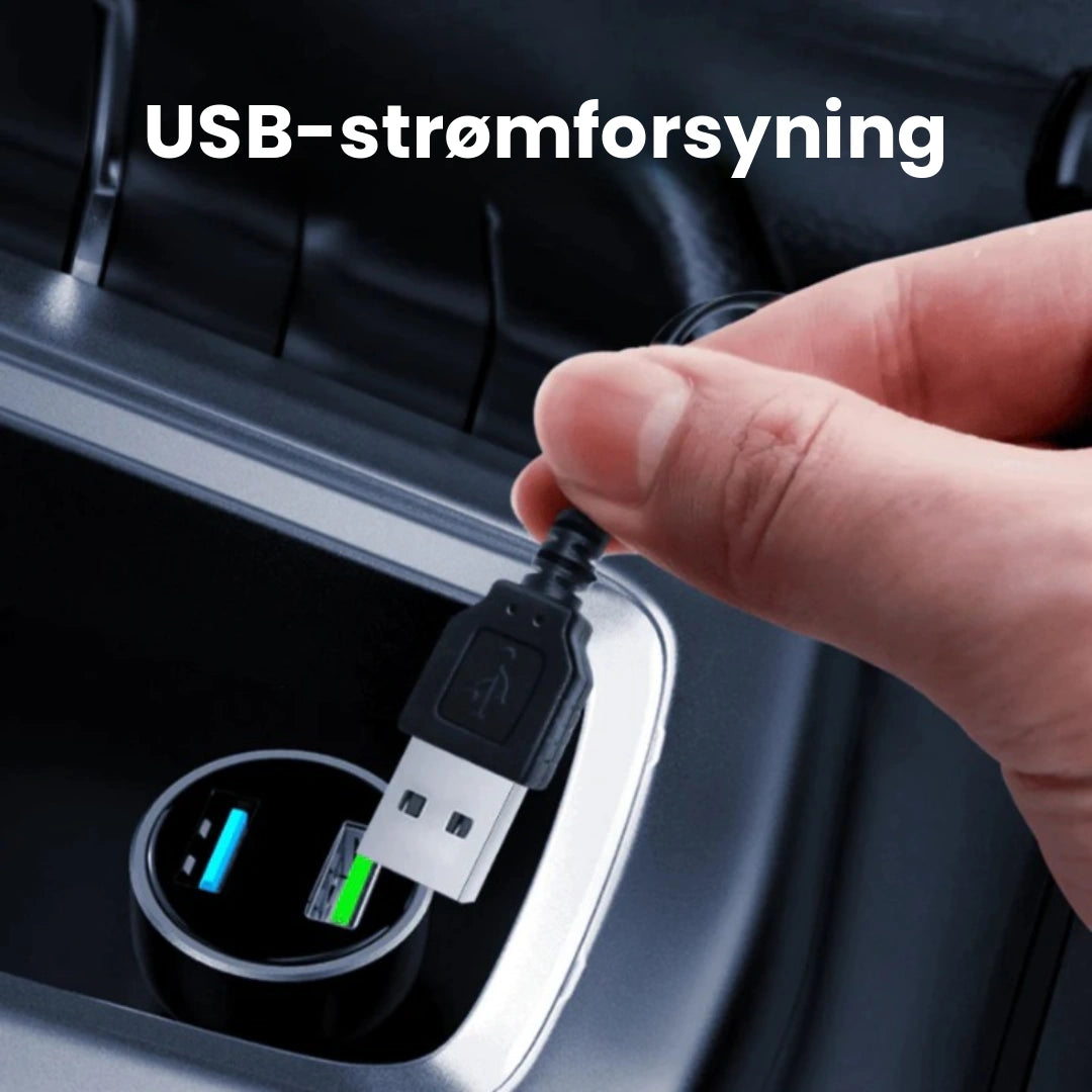Kuttbar LED-stripe bil