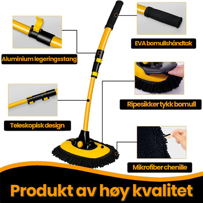 Teleskopisk Bilvaskemopp