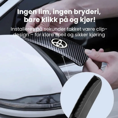 Clip-on Regn-beskyttelse For Speil