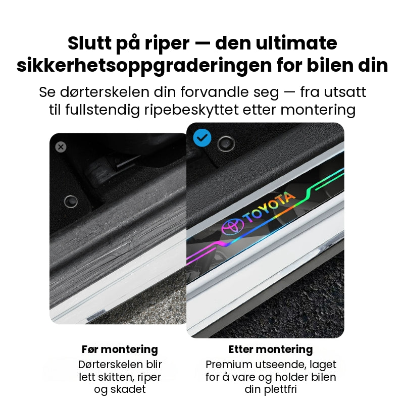 Ripesikre Bilklistremerker – 4 stk.