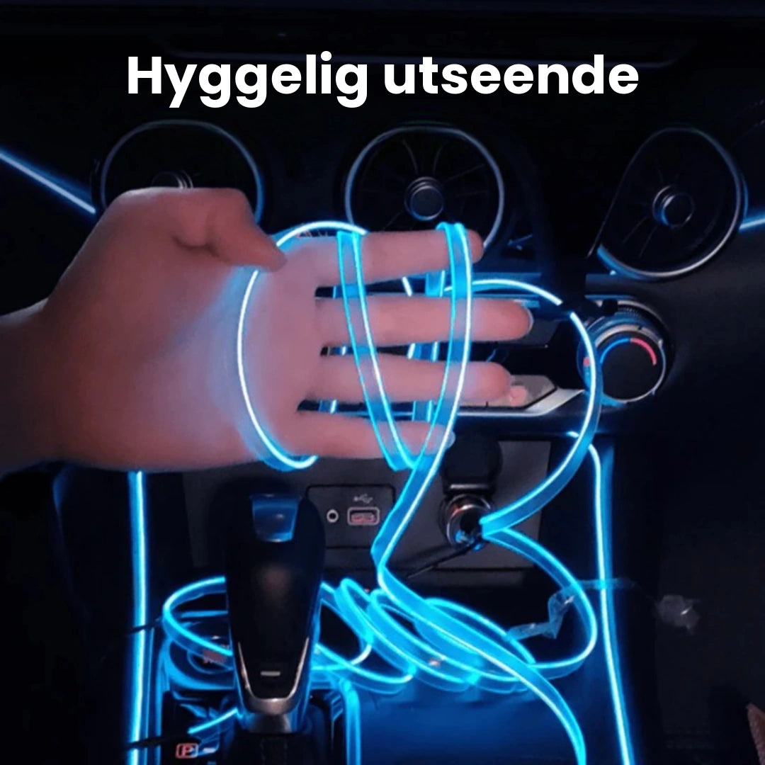 Kuttbar LED-stripe bil