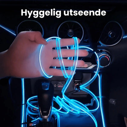 Kuttbar LED-stripe bil