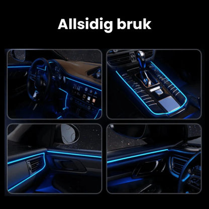 Kuttbar LED-stripe bil
