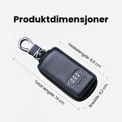 Ekte Lær Bilnøkkelholder