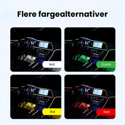Kuttbar LED-stripe bil